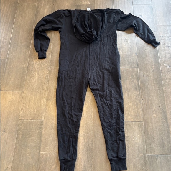 Smash + Tess Black Long Sleeve Hooded Jumpsuit - Picture 6 of 6